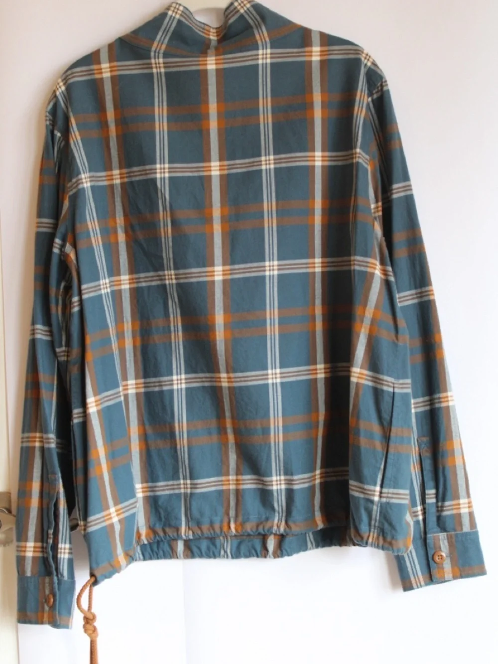 L.L. Bean “Signature” Plaid Pullover Tunic in Teal, Rust, and Cream - Picture 7 of 7